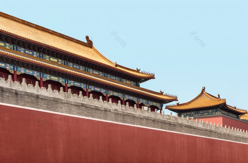 古建筑宫墙红色城墙局部特写摄影实拍,高清,摄影图,摄影图片,图片大全,摄影图免费下载